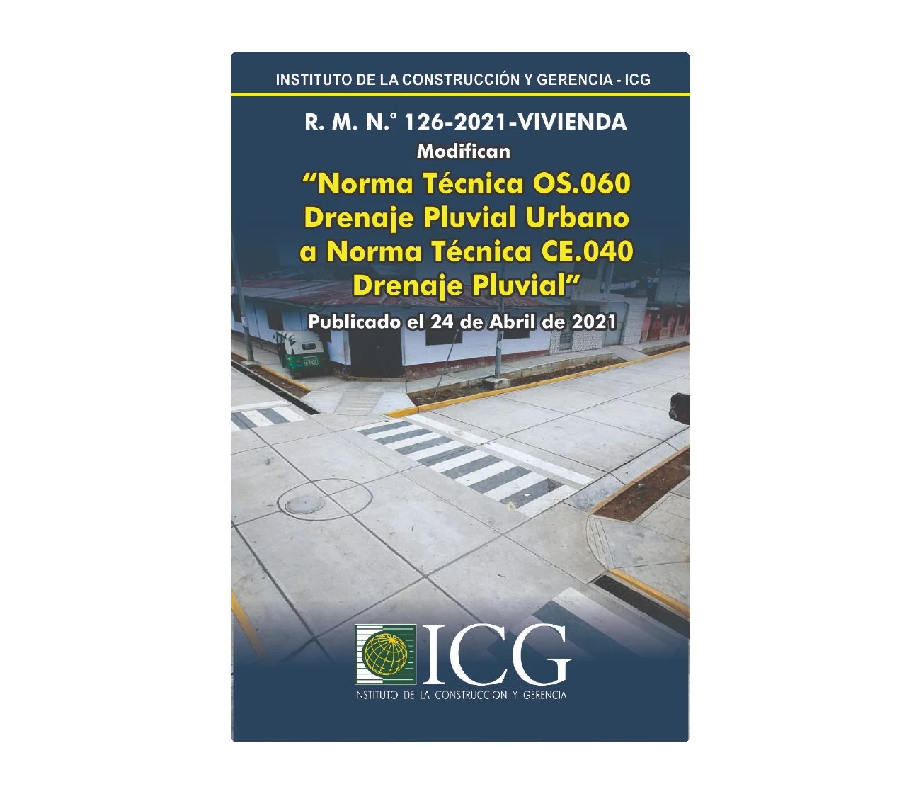 Norma técnica CE.040 Drenaje Pluvial.