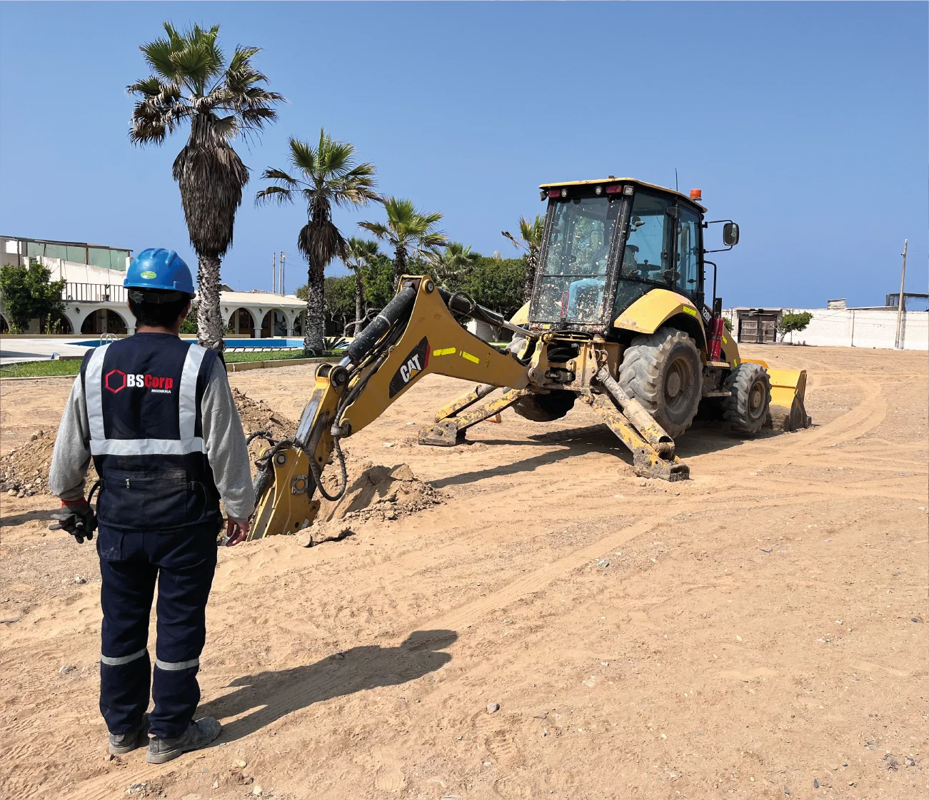Excavación de calicatas